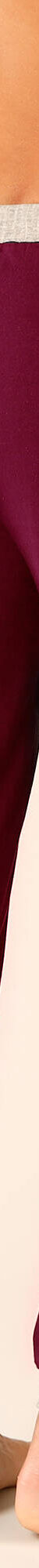 Pantalon pyjama bas resserrés - lot de 2 (gris + bordeaux) Pantalon pyjama bas resserrés - lot de 2 (gris + bordeaux)